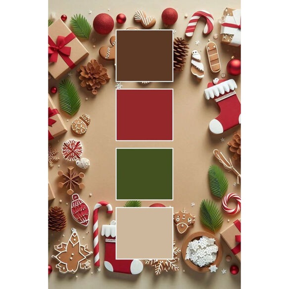 Christmas light color scheme comparison showing warm white, multicolor, and cool blue options