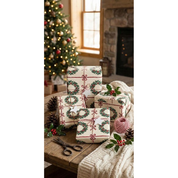 Beautifully wrapped Christmas gift ideas displayed under decorated tree with coordinated wrapping